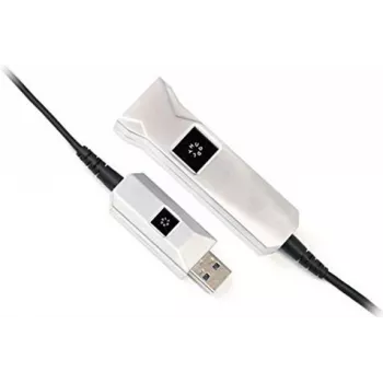 Huddly USB 3.0 aktiivne optiline kaabel, Type-A isane - Type-A emane, 10 m, must 7090043790450