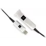 Huddly USB 3.0 aktiivne optiline kaabel, Type-A isane - Type-A emane, 10 m, must 7090043790450