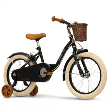 Huffy Vintage 16 laste jalgratas - läikiv must (21255W)