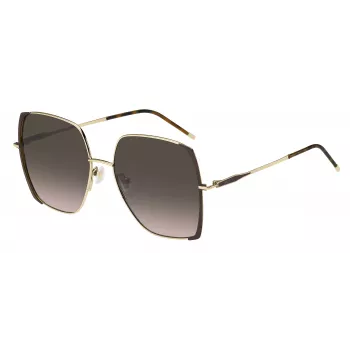HUGO BOSS BLACK Naiste Päikeseprillid BOSS1707S01Q - Hallid Läätsed, Must Raam, 58mm