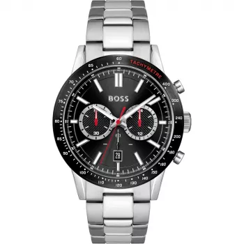 HUGO BOSS Meeste Velocity Kronograafkell 1513922 44mm Roostevaba Teras Sinine Siht