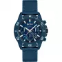 HUGO BOSS meeste käekell 1513919 46 mm roostevabast terasest korpus must silikoonrihm kronograaf kvarts