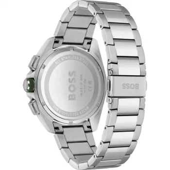 HUGO BOSS meeste käekell 1513951 44mm roostevaba teras sinine sihverplaat kronograaf