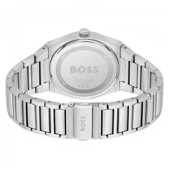 HUGO BOSS meeste käekell 1513992 42mm sinise numbrilaud ja roostevabast terasest kronograaf