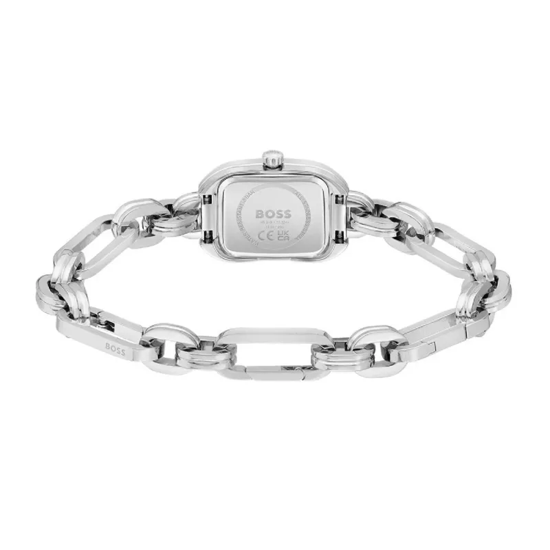 HUGO BOSS Purity naiste kell 1502656 28mm hõbedane roostevabast terasest võrk