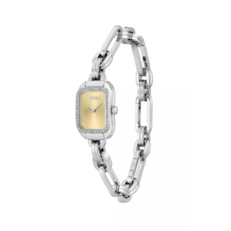 HUGO BOSS Purity naiste kell 1502656 28mm hõbedane roostevabast terasest võrk