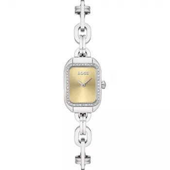 HUGO BOSS Purity naiste kell 1502656 28mm hõbedane roostevabast terasest võrk