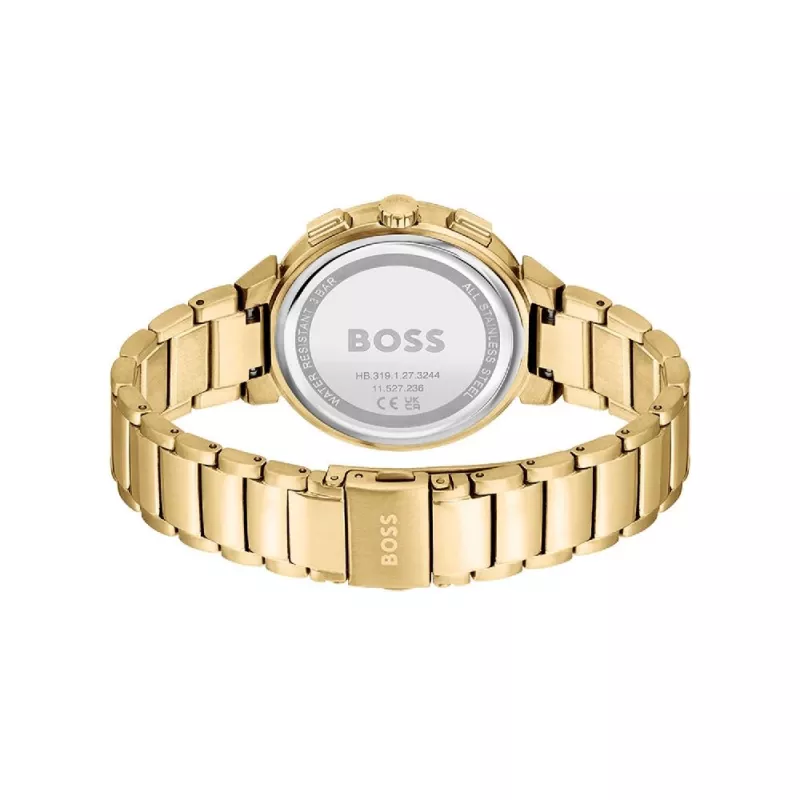HUGO BOSS Purity naiste kell 1502677 38mm roostevabast terasest võrkrihm hõbedane sihverplaat