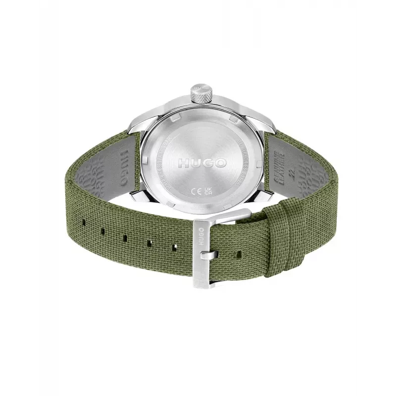 HUGO MAN 1530331 42mm roostevabast terasest kronograafkell