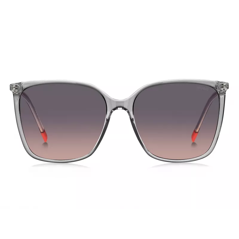 HUGO naiste päikeseprillid HG1275SKB7F7F - Havana/pruun atsetaatraam, pruun gradiendiga lääts, 57 mm