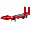 Huina 1:18 Madalplatvormiline Haagis Scania 770S RC Veokile - Punane