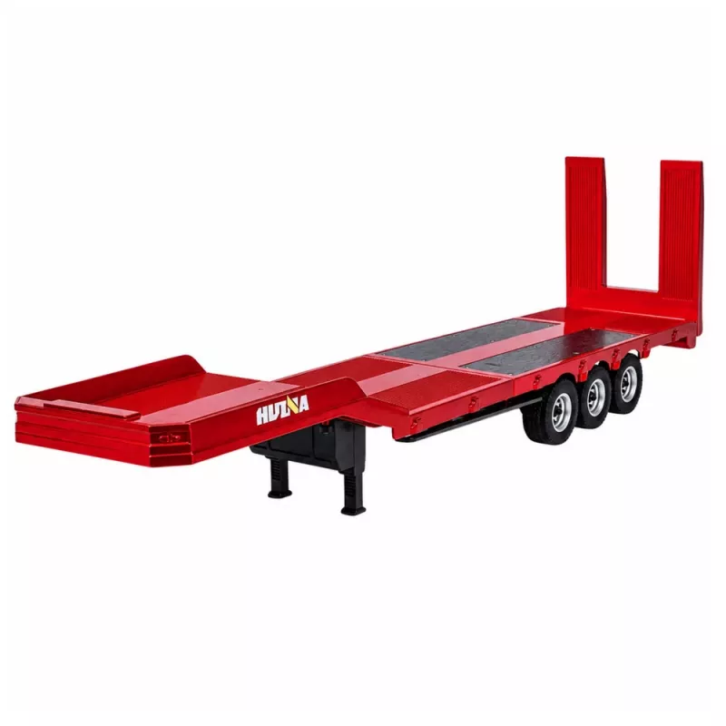 Huina 1:18 Madalplatvormiline Haagis Scania 770S RC Veokile - Punane