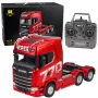 Huina 1501 Scania Remote Controlled Truck, Red, 1:18