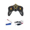 Huina 22747 1:16 RC Roomblekskavaator pöörleva kabiiniga, kaugjuhtimispult - 15 kanalit 2.4GHz LED-tuledega