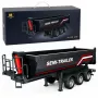HUINA 32332 RC Metallist kallurihaagis 1:18 mõõtkavas must