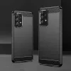 Hurtel Carbon Case Flexible Cover Sleeve for Samsung Galaxy A53 5G Black