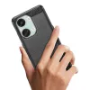 Hurtel Carbon Case Silicone Case for OnePlus Ace 2V / OnePlus Nord 3 - Must