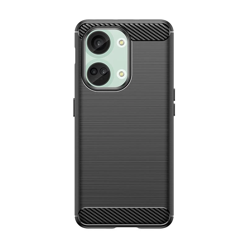 Hurtel Carbon Case Silicone Case for OnePlus Ace 2V / OnePlus Nord 3 - Must