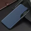 Hurtel Eco Leather View Case for Samsung Galaxy A05s with Flap - Blue