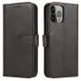Hurtel Magnet Case Cover for TCL 20 Pro 5G Flip Cover Wallet Stand Black