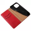 Hurtel Magnet Strap Case iPhone 13 Pro Max jaoks - Rahakotiümbris koos eemaldatava rihmaga ja ripatsiga - Punane