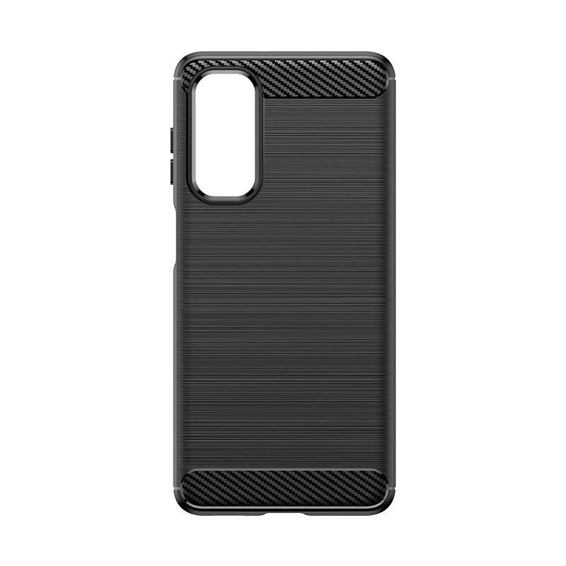 Hurtel Silicone Carbon Case for Nokia C12 / C12 Pro / C12 Plus - Black