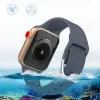 Hurtel Silicone Strap APS for Apple Watch 38/40/41mm Strap Watch Bracelet - Black