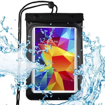 Hurtel Universal Waterproof Case for Phone / Tablet up to 8 Inches Black