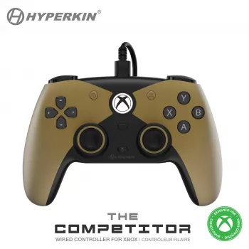 Hyperkin The Competitor Juhtmega kontroller Nintendo 64 jaoks - Gold