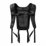 Hypershell AeroFlex Õlarihm - Ergonoomiline õhkvõrgustikuga polster, universaalne sobivus, 20 kg koormus, Stealth Black