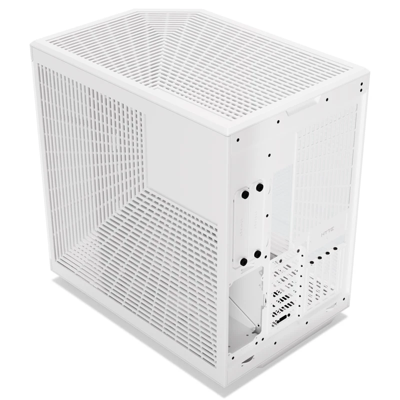 HYTE Y70 Touch Mid-Tower korpus, valge, 14,1 inch LCD puuteekraan, karastatud klaas, E-ATX/ATX/mATX/Mini-ITX