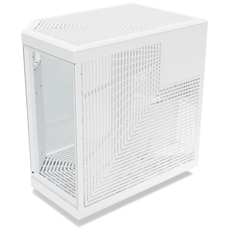 HYTE Y70 Touch Mid-Tower korpus, valge, 14,1 inch LCD puuteekraan, karastatud klaas, E-ATX/ATX/mATX/Mini-ITX