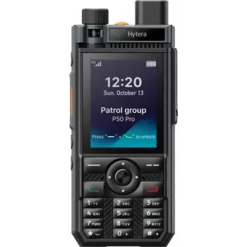 Hytera P50 PRO Cellular WLAN 2GB+32GB Bluetooth GPS/BD/GLONASS 4G Tugev Nutitelefon