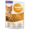 IAMS Delights kassipoeg kana kastmes märg kassitoit, 12 x 85g kotikesed