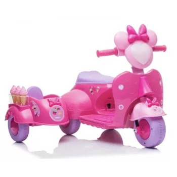 Ice Cream Scooter Three-Wheeler JT5258 Pink