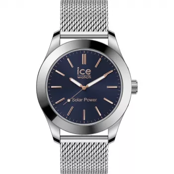 ICE Naiste Kell 23794 (40 mm) - Roosa silikoonrihm, kvartsanaloog, 10 ATM veekindlus