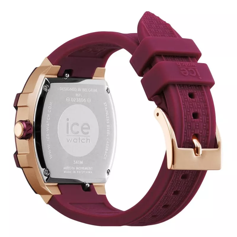 ICE naiste käekell 23806 (45mm) - roosa silikoonrihm, kvartsanaloog, 10 ATM veekindel