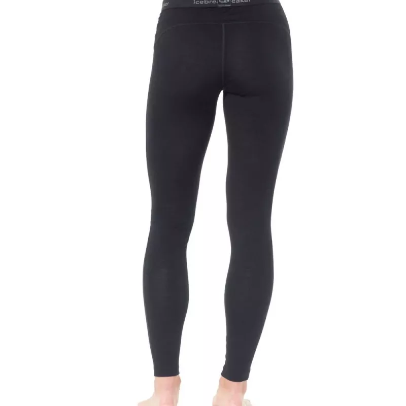 Icebreaker 200 Oasis Leggings naistele, must, suurus S
