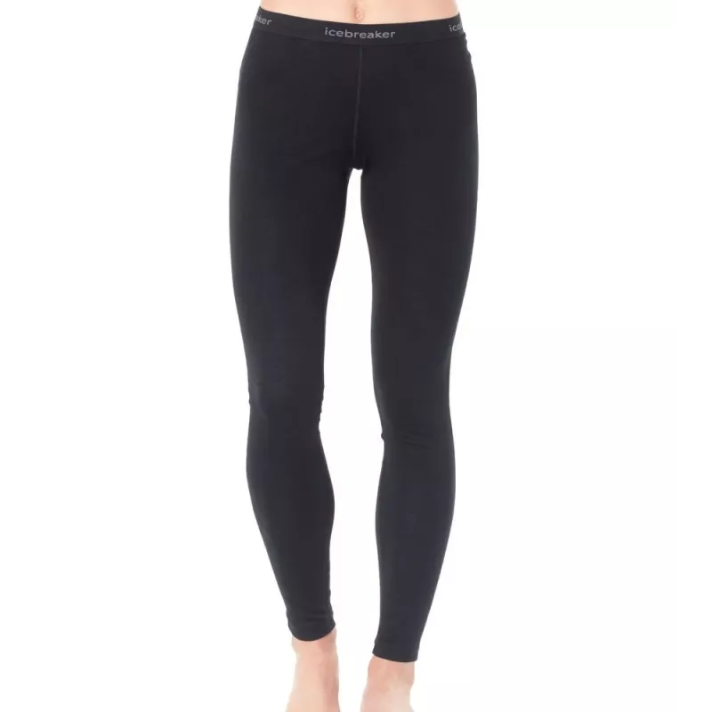 Icebreaker 200 Oasis Leggings naistele, must, suurus S