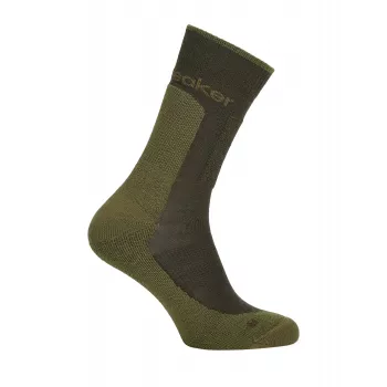 Icebreaker Hike+ Medium Crew Merino Matkasokid Loden/Lichen meeste suurus Large