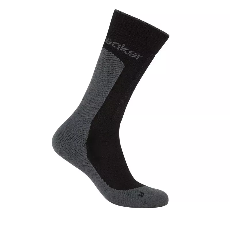 Icebreaker Hike+ Medium Crew Merino Socks Black/Obsidian
