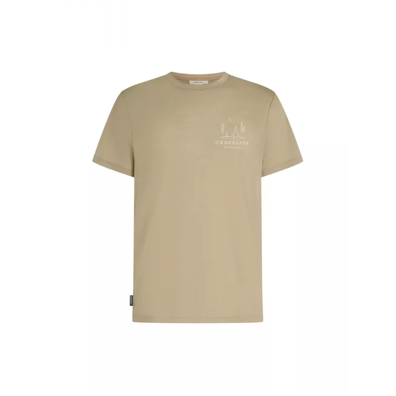 Icebreaker Merino 150 Tech Lite SS Tee Peaceful Pass Men's Flagstone