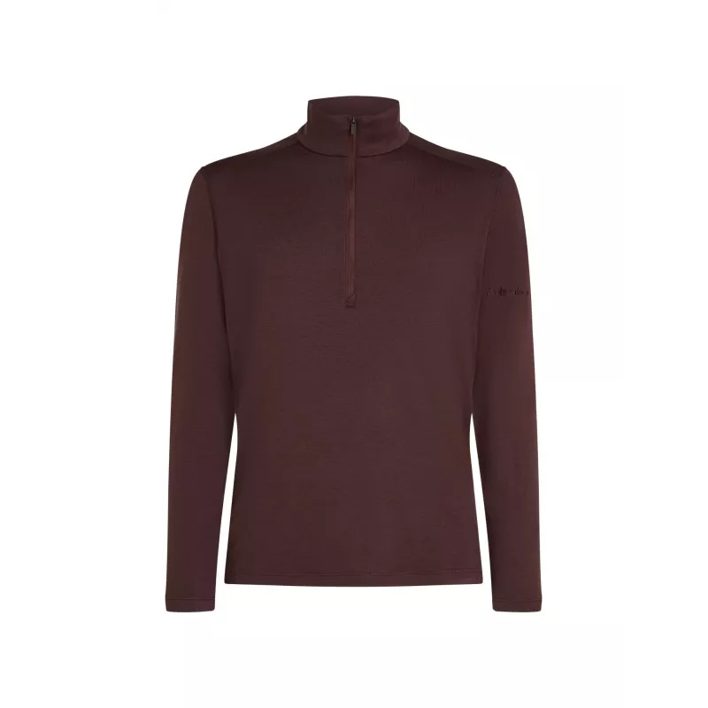 Icebreaker Merino 260 Tech LS Half Zip Men's Base Layer Top Java