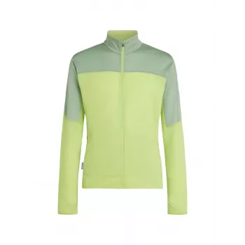 Icebreaker Real Fleece Descend Men's Jacket Peridot/Seaglass