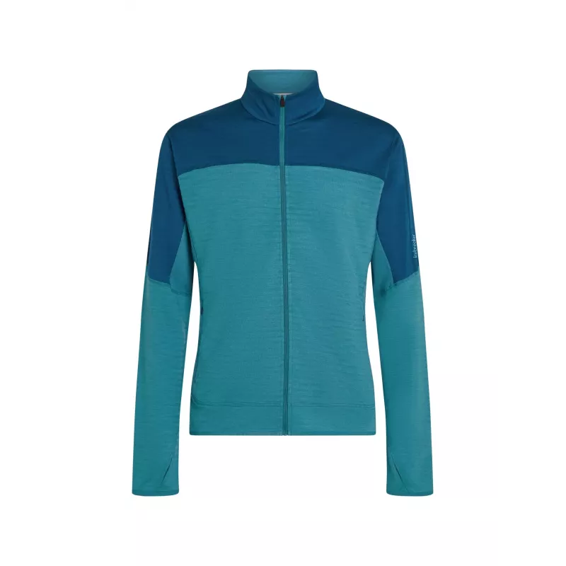 Icebreaker Real Fleece Descend Men's Jacket Topaz/Atlantis