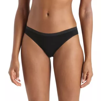 Icebreaker Siren Bikini naiste termoaluspüksid, must
