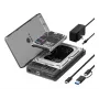 ICY BOX Docking ja Clone Station M.2 NVMe SSD ja 2.5/3.5 SATA jaoks