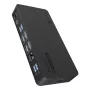 ICY BOX Heart Dock 2255 11-in-1 dokkimisjaam, DisplayLink DL-6950, 2x HDMI/DP 4K@60Hz, 96W Power Delivery, Gigabit LAN, USB-C/A 10Gbps