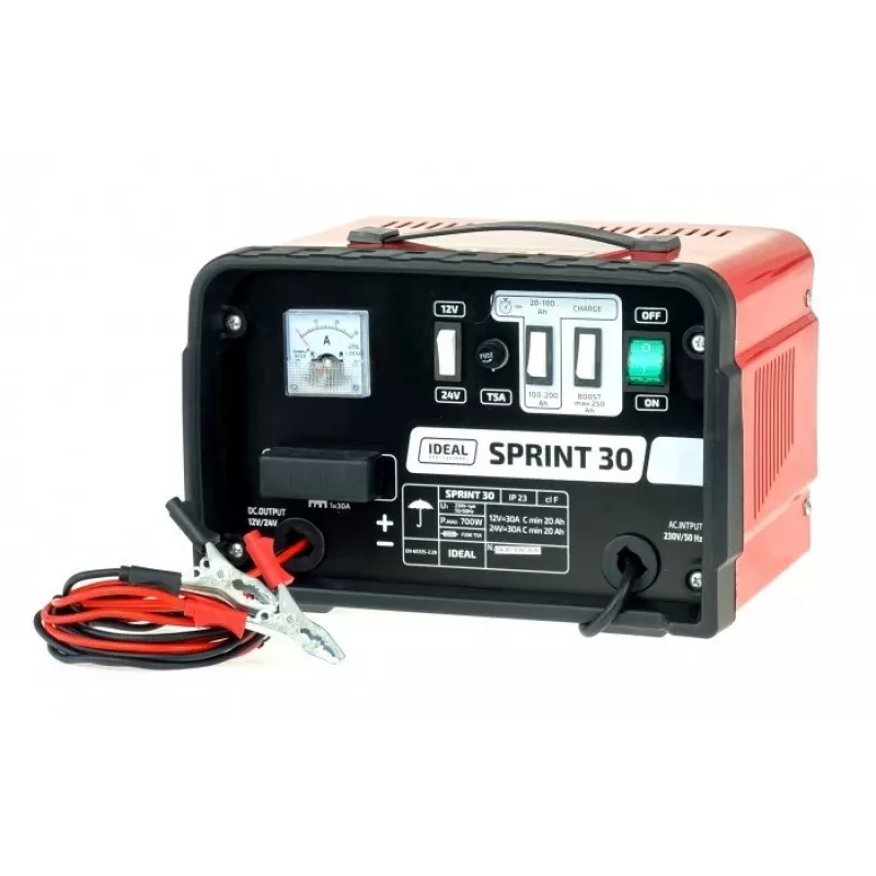 IDEAL Battery Charger Sprint 30 30A 230V 12-24V