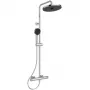 Ideal Standard Ceratherm T25+ Termostaatiline Dušisüsteem Peadušiga 260mm ja Käsidušiga 100mm, Kroom
